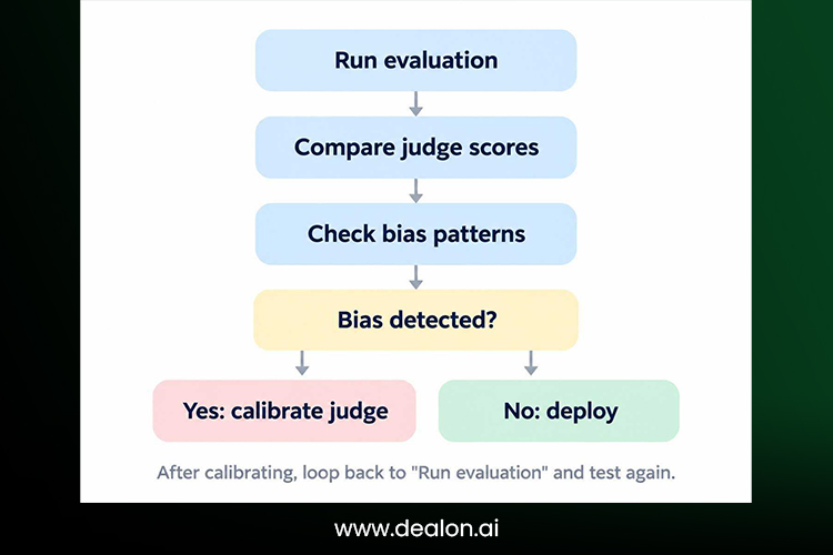 LLM judge inside RAG evaluation 